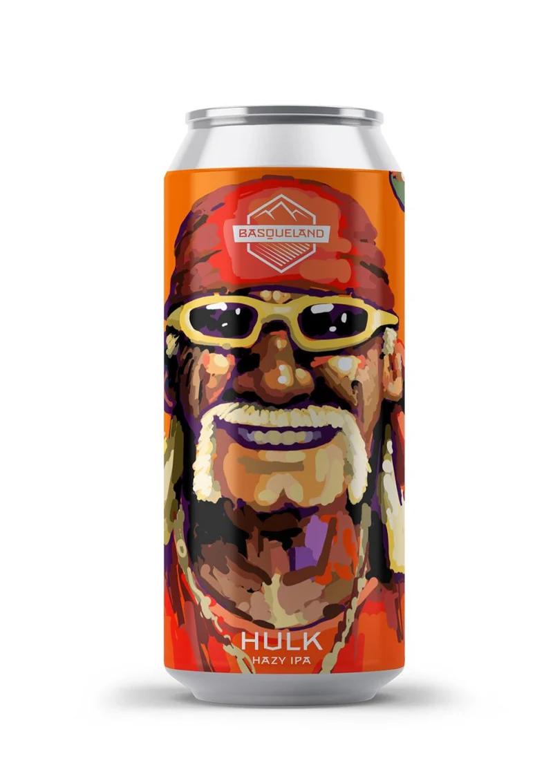 Basqueland Brewing- Hulk Hazy IPA 6.2% ABV 440ml Can