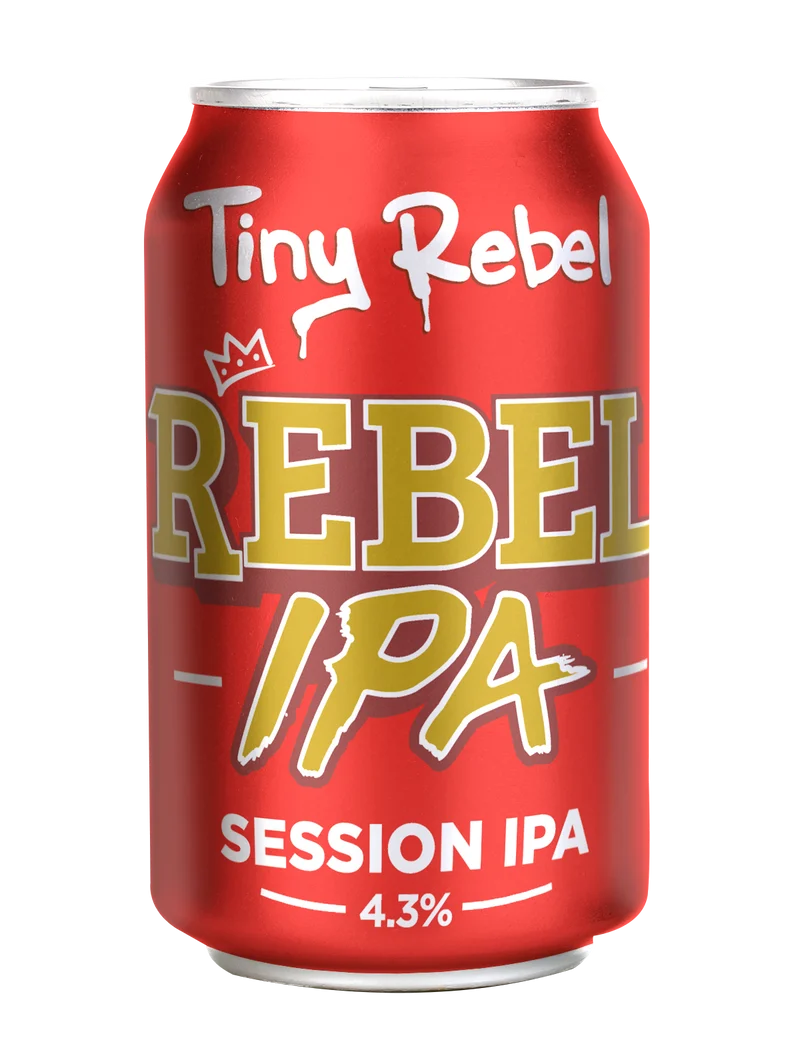 Tiny Rebel Brewing-Rebel Session IPA 4.3% ABV 330ml Can
