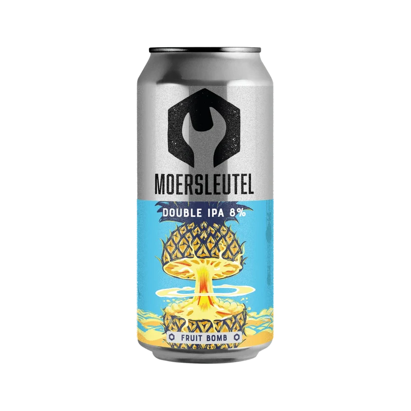 Moersleutel Craft Brewery- Fruit Bomb DIPA 8% ABV 440ml Can