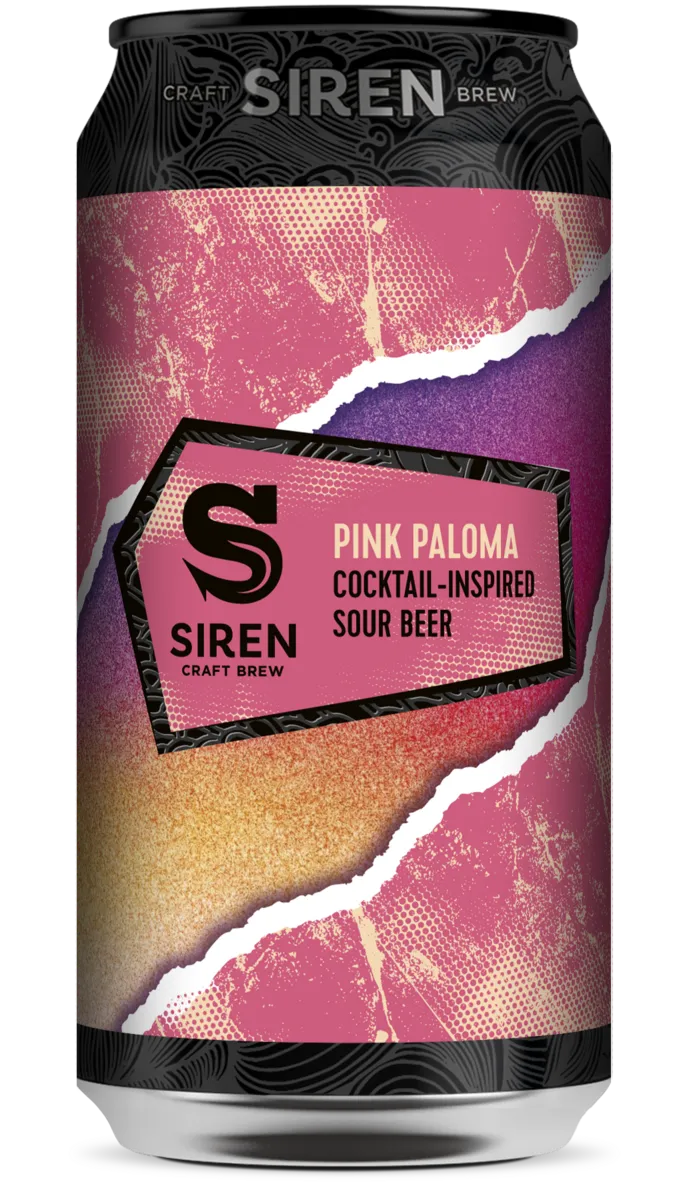 Siren-Pink Paloma Sour 5.0% ABV 440ml Can