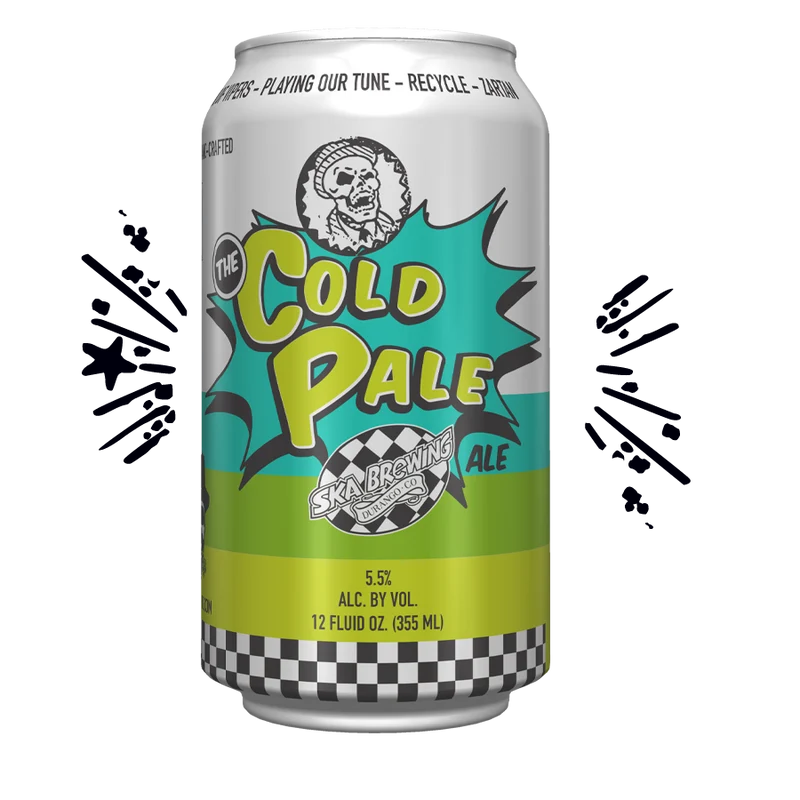 SKA Brewing Cold Pale 5.5% ABV 355ml can