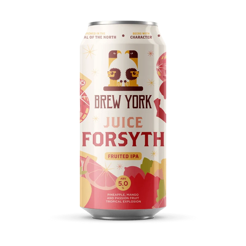 Brew York- Juice Forsyth Fruited IPA 5.0% ABV 440ml Can