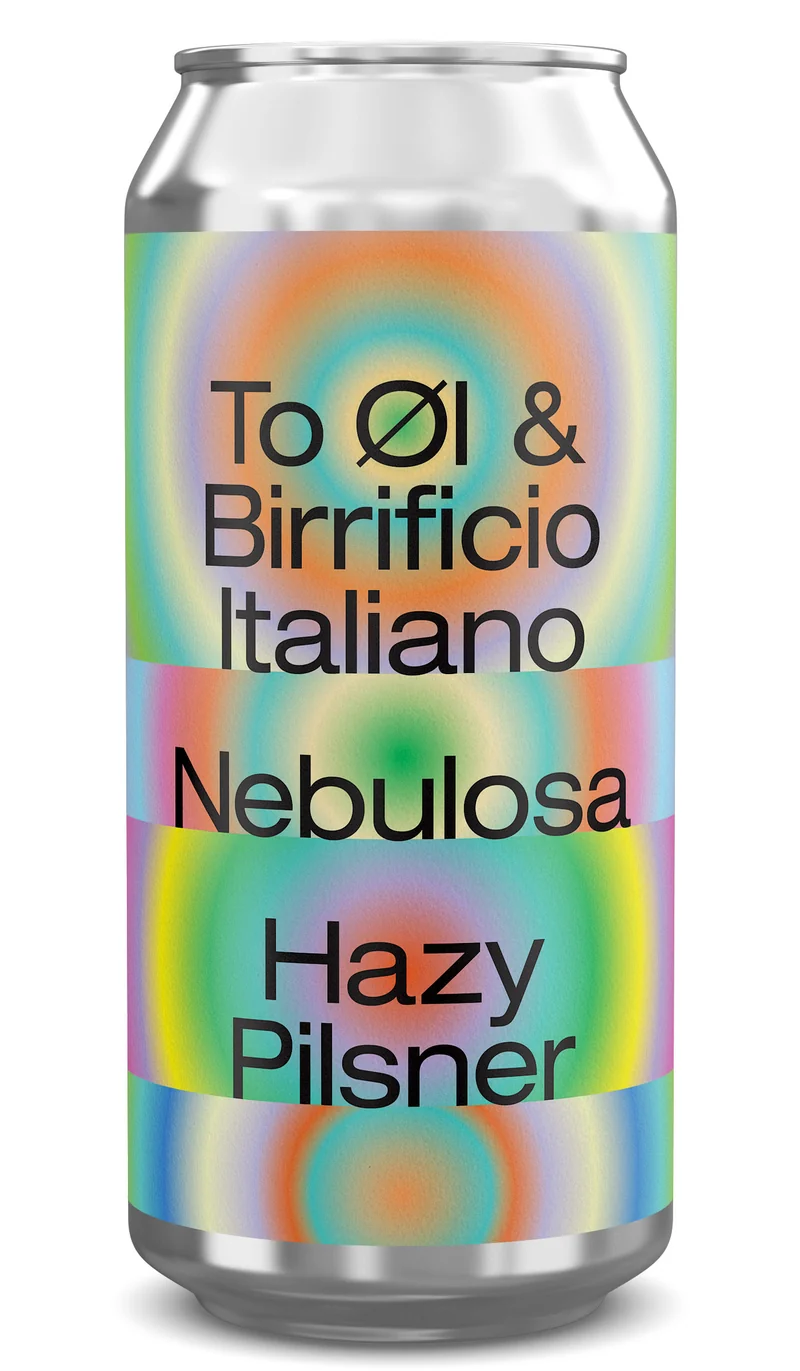 To Øl- Nebulosa Collab with Birrificio Italiano Hazy Pilsner 5.3% ABV 440ml Can