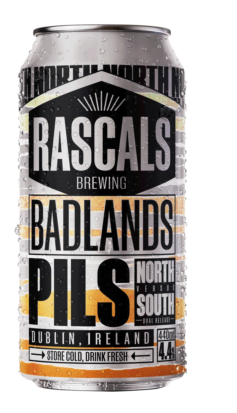 Rascals - Badlands Pils 4.4% ABV 440ml Can