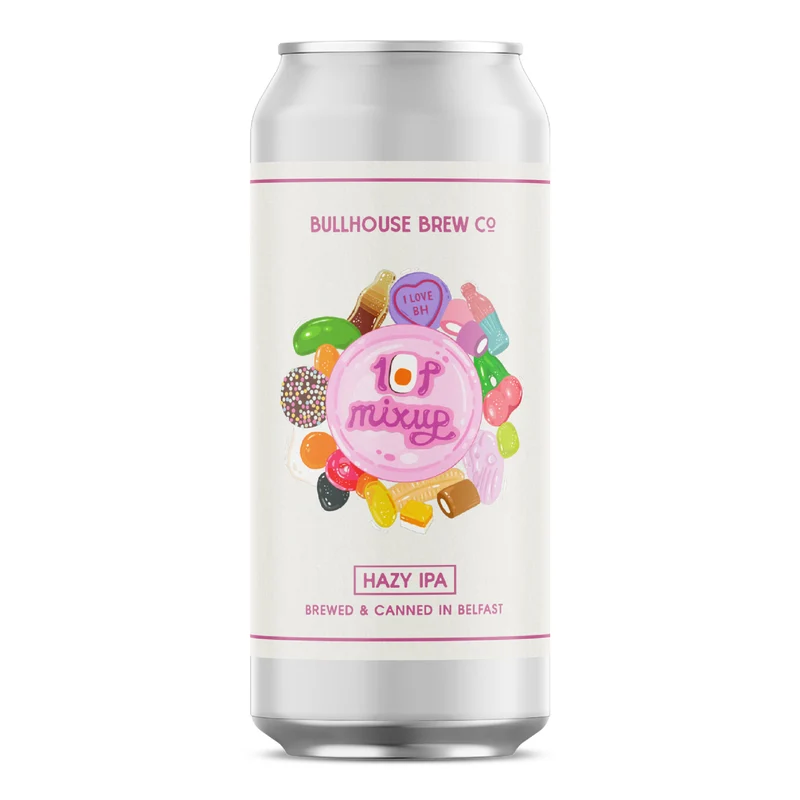 Bullhouse - 10P Mix Up Hazy IPA 6.3% ABV 440ml Can