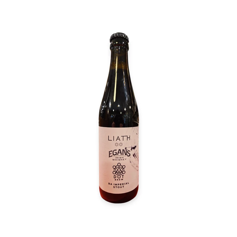DOT Brew- Liath Barrel Aged Egans Irish Whiskey Imperial Stout 9.2% ABV 330ml Bottle