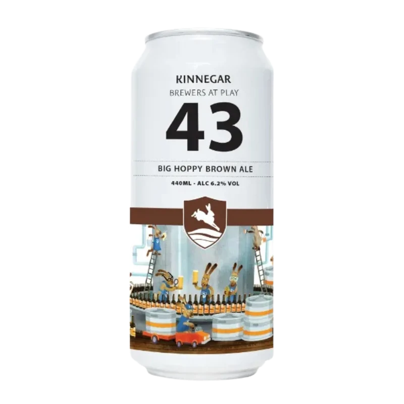 Kinnegar- Big Hoppy Brown Ale BAP no. 43 6.2% ABV 440ml Can