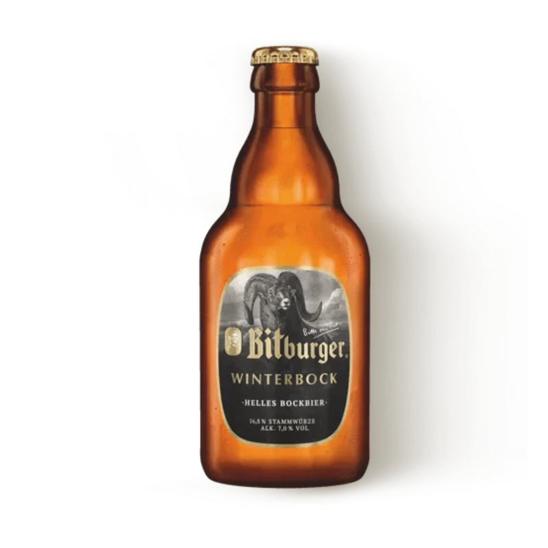 Bitburger- Winterbock 7% ABV 330ml Bottle