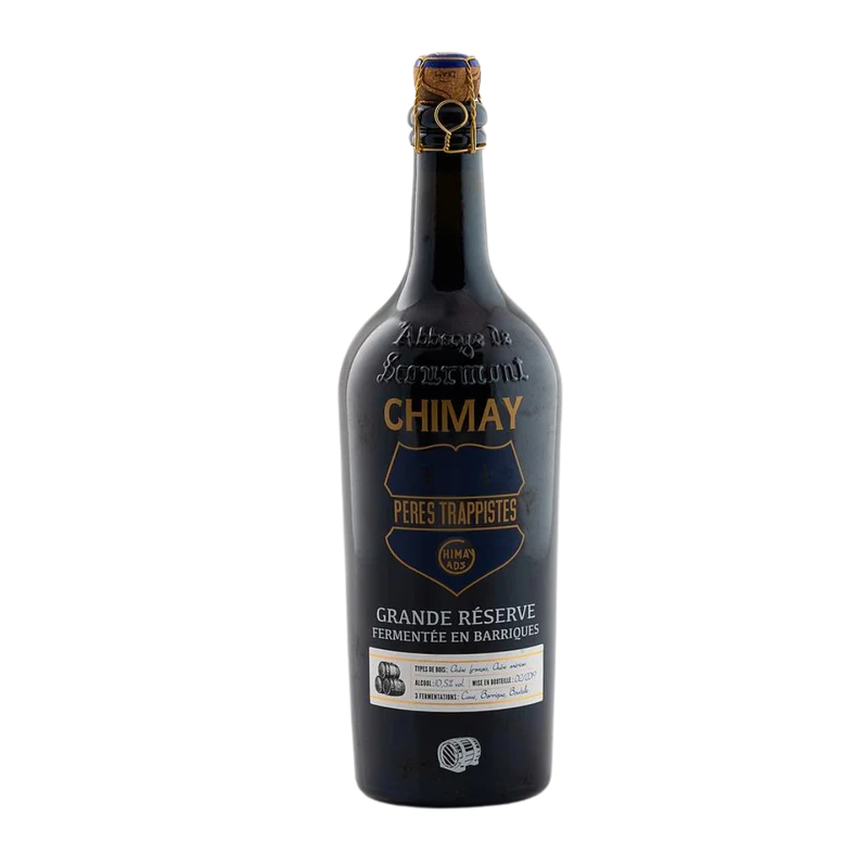 Chimay- Grande Reserve Oak aged Rhum 10.5% ABV 750ml Bottle