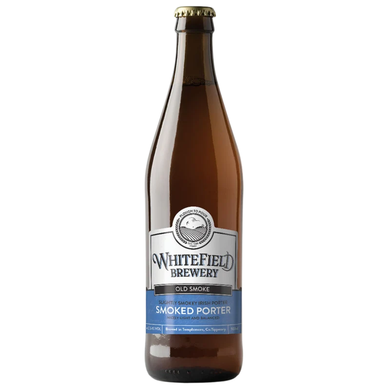Whitefield- Old Smoke Lightly Smoked Irish Porter 5.2% ABV 500ml Bottle