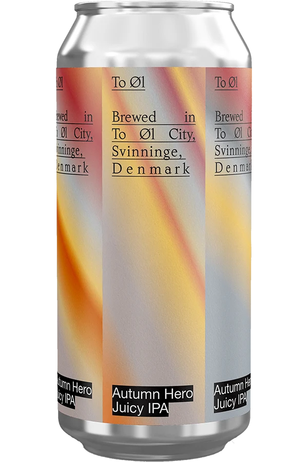 To Øl- Autumn Hero IPA 6% ABV 440ml Can