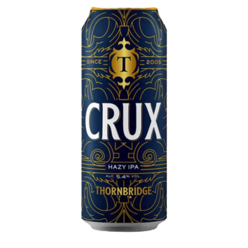 Thornbridge Brewery- Crux Hazy IPA 5.4% ABV 440ml Can