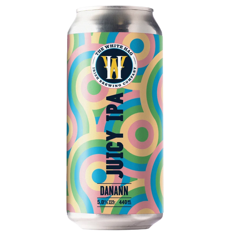 The White Hag- Danann Juicy IPA 5.8% ABV 440ml Can