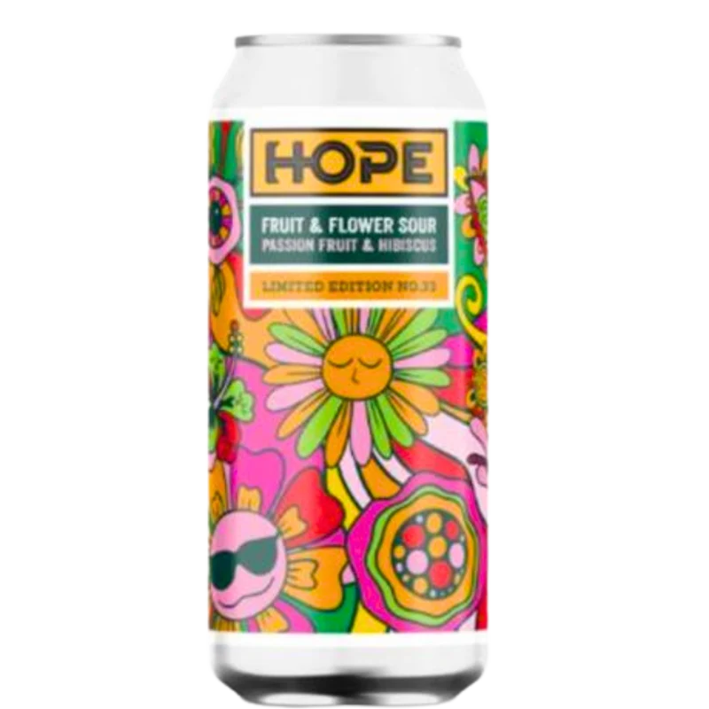 Hope- Fruit & Flower Sour Limited Edition No. 33 4.5% ABV 440ml Can