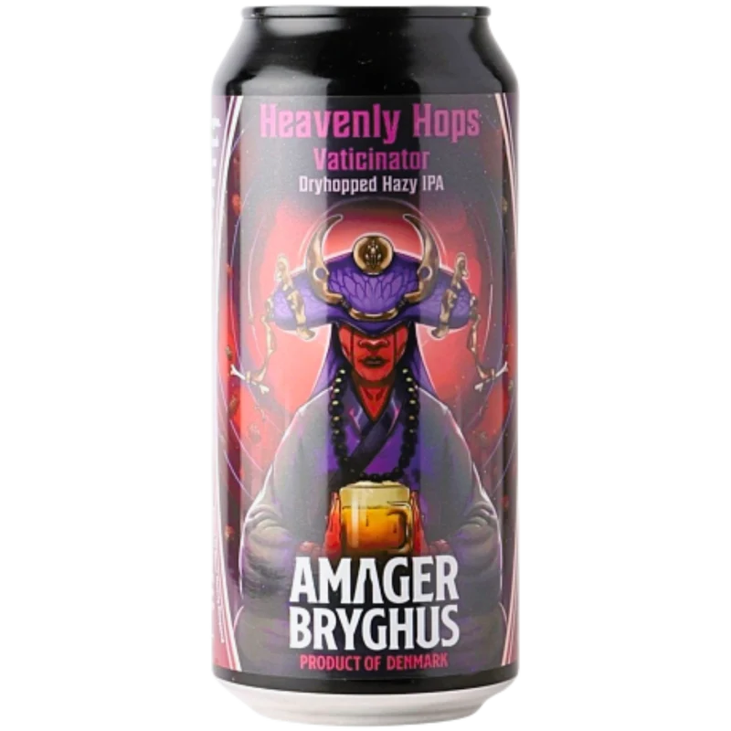 Amager Bryghus- Heavenly Hops - Vaticinator IPA 7% ABV 440ml Can