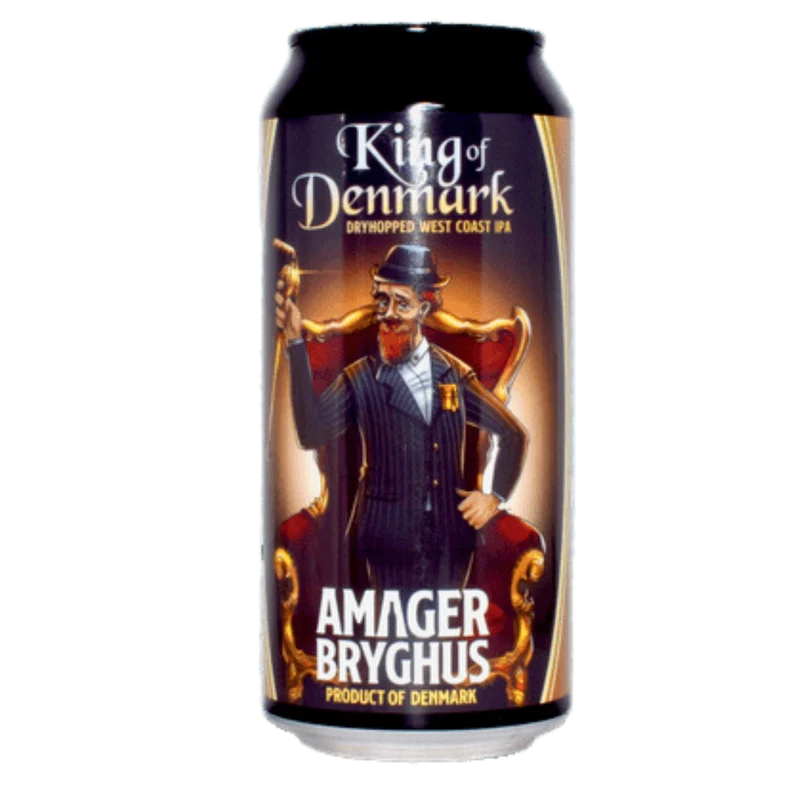 Amager Bryghus- King of Denmark IPA 7% ABV 440ml Can