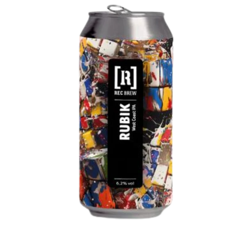 Rec Brew- Rubik West Coast IPA 6.2% ABV 440ml Can
