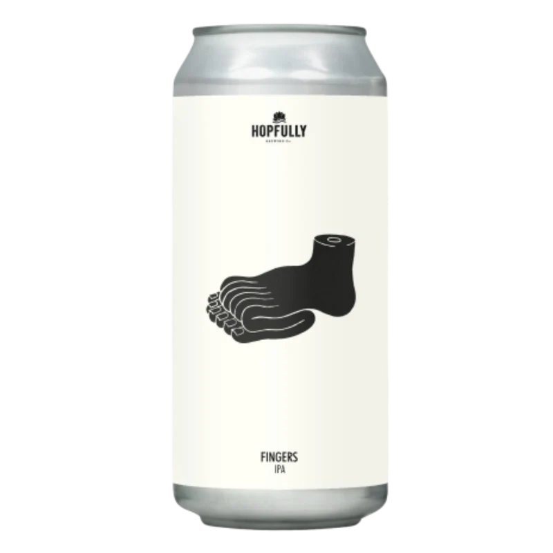 Hopfully Brewing- Fingers IPA 5.6% ABV 440ml Can