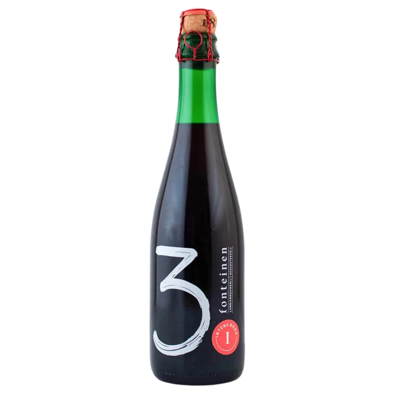 3 Fonteinen- Intens Rood (Intense Red) Lambic 6.6% ABV 375ml Bottle
