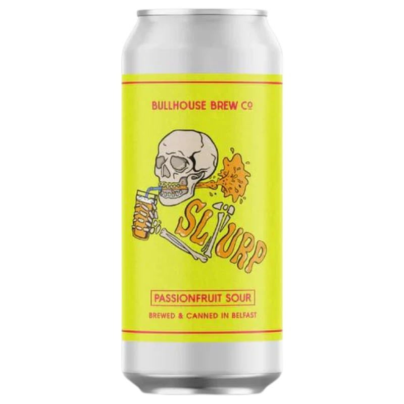 Bullhouse Brew- Slurp Passionfruit Sour 4% ABV 440ml can