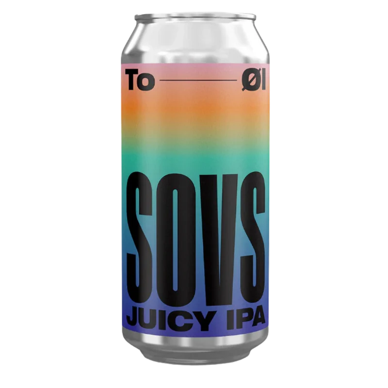 To Øl- Sovs Juicy IPA 6% ABV 440ml Can