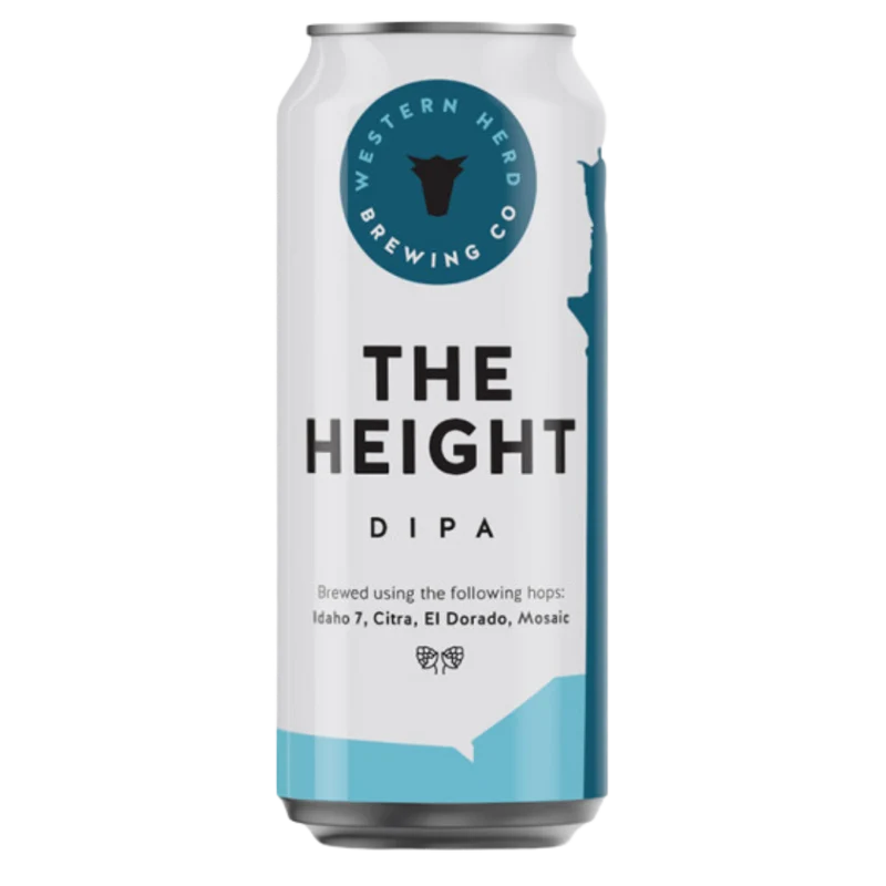Western Herd- The Height DIPA 8% ABV 440ml Can