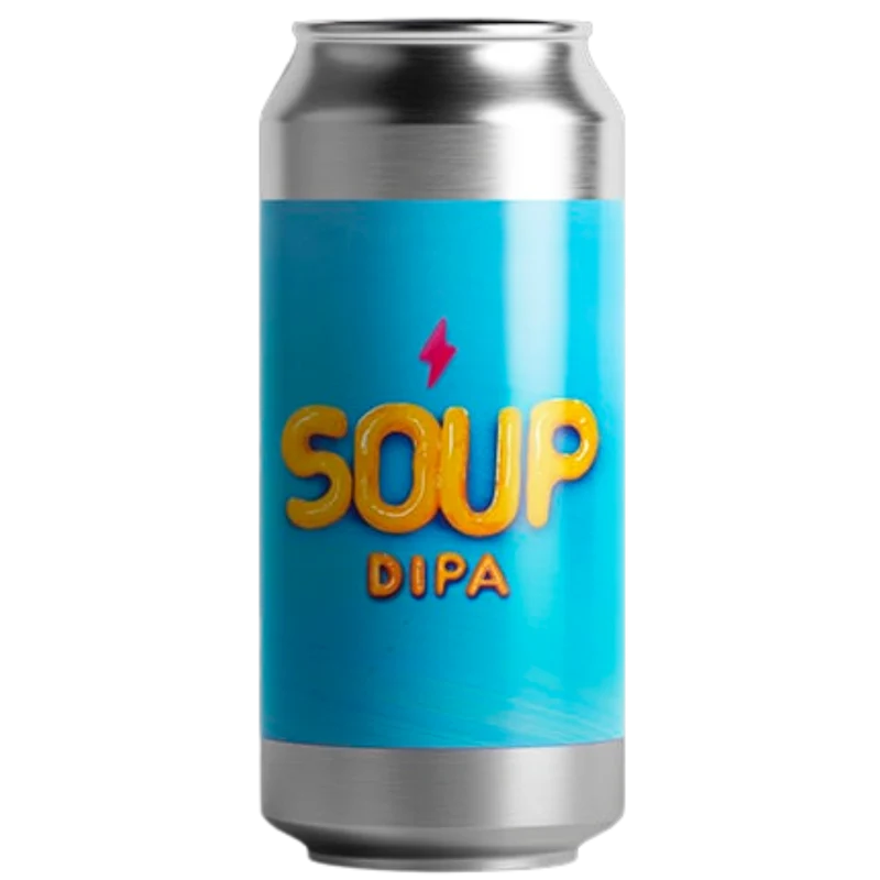 Garage Beer Co- Soup DIPA 7% ABV 440ml Can