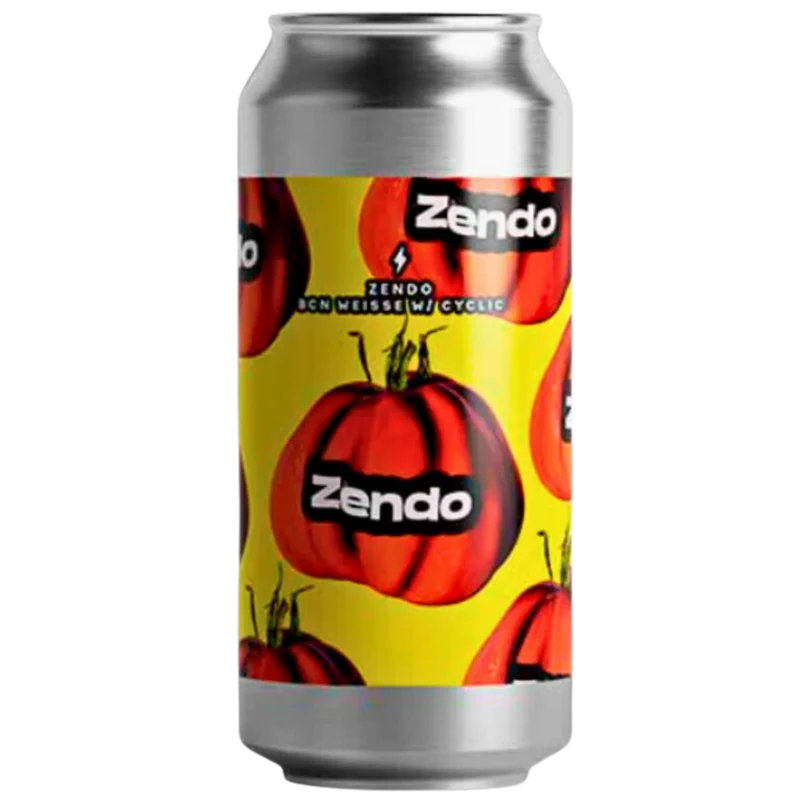 Garage Beer X Cyclic Beer Farm- Zendo Sour Weisse 6% ABV 440ml Can