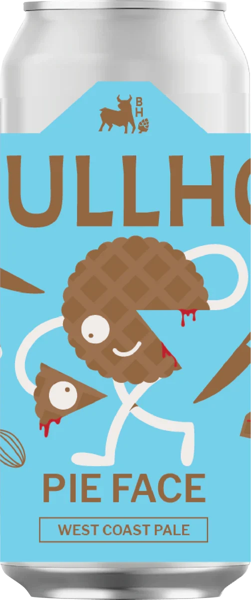 Bullhouse Brew- Pie Face Pale Ale 3.8% ABV 440ml Can