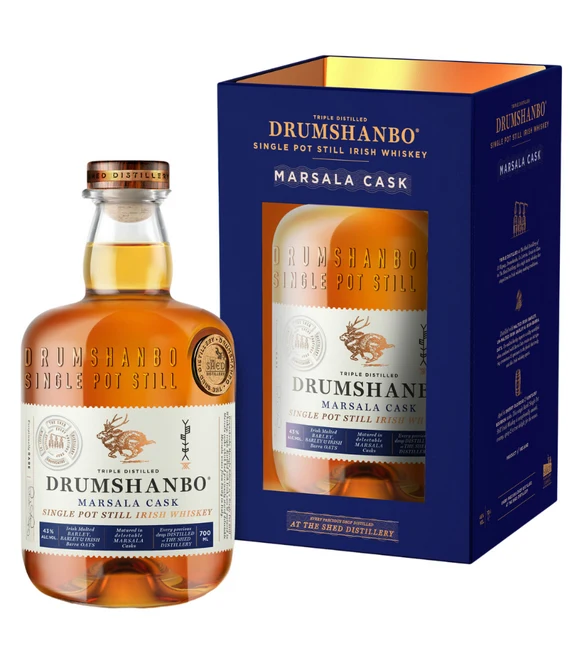 Drumshanbo Marsala Cask Single Pot Still 700ml 43% ABV