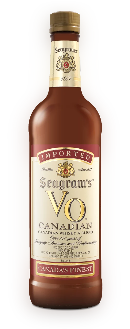 Seagrams VO Canadian Whisky 40% ABV