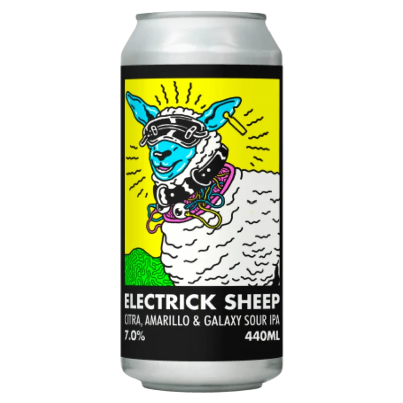 Hopfully Brewing- Electrick Sheep Sour IPA 7% ABV 440ml Can