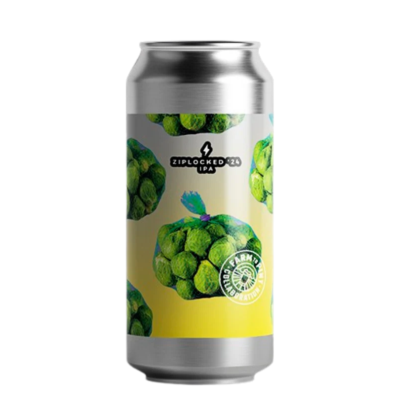 Garage Beer Co- ZIPLOCKED 24' IPA 6.5% ABV 440ml Can