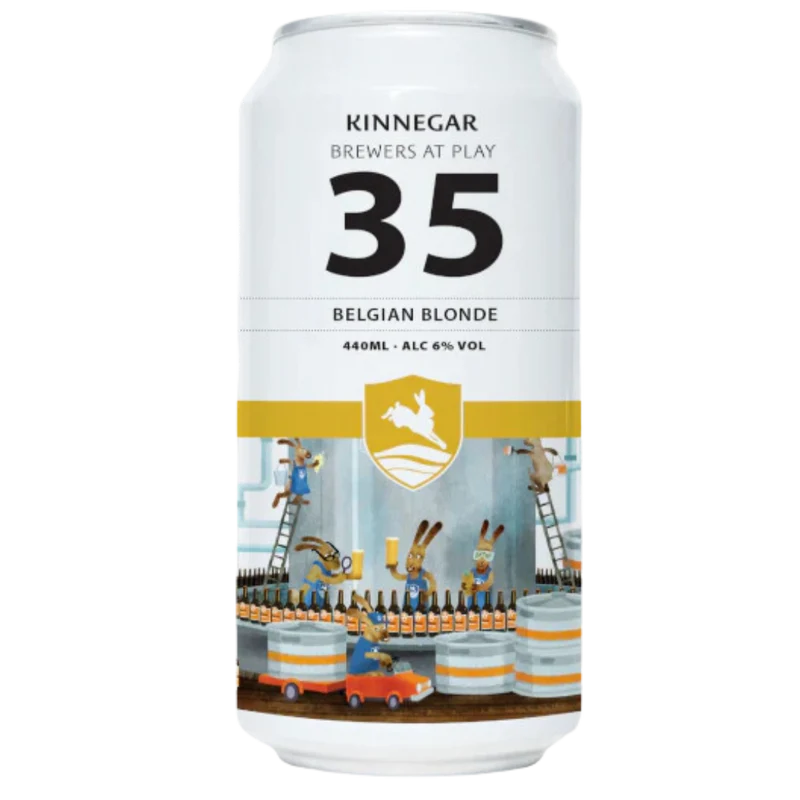 Kinnegar Brewing- Brewers At Play No. 35 Belgian Blonde 6% ABV 440ml Can