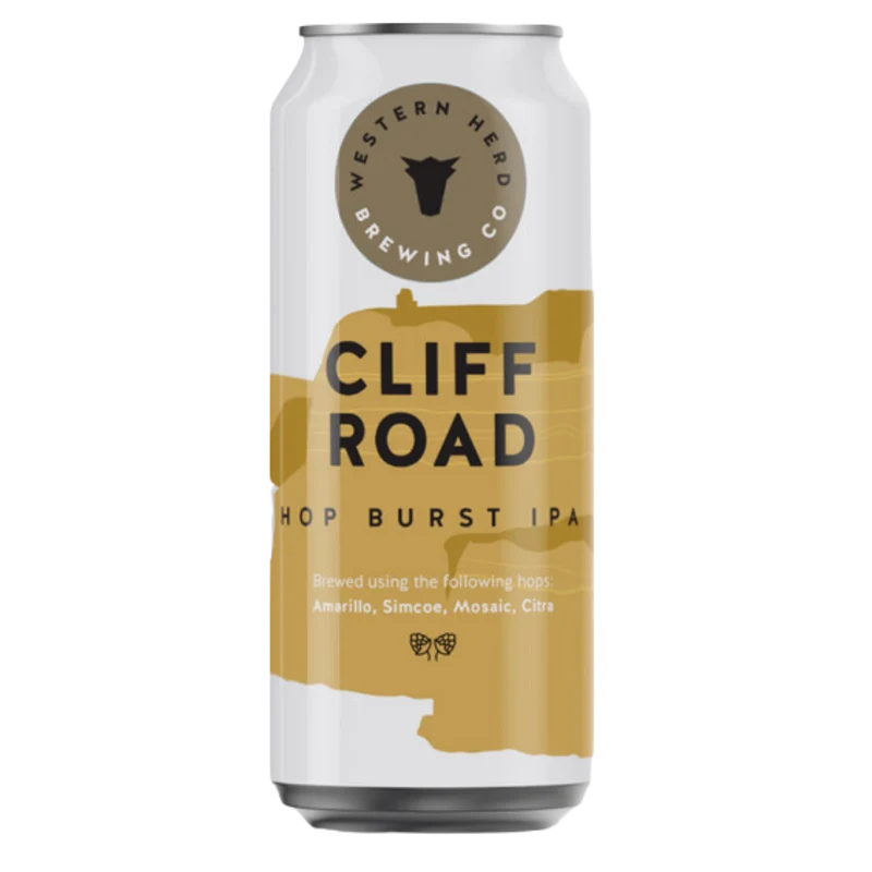 western herd brewing- cliff road NEIPA 5.5% ABV 440ml Can