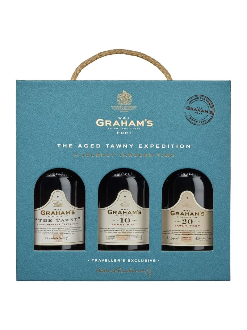 Graham's The Aged Tawny Port 3X200ml Bottles Collection