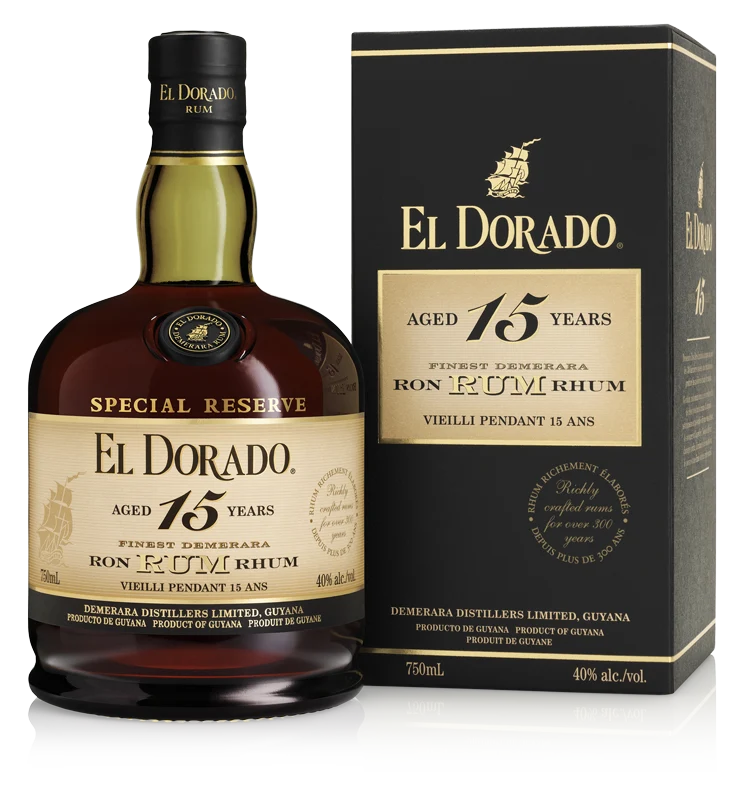 El Dorado 15 Year Old Rum 40% ABV