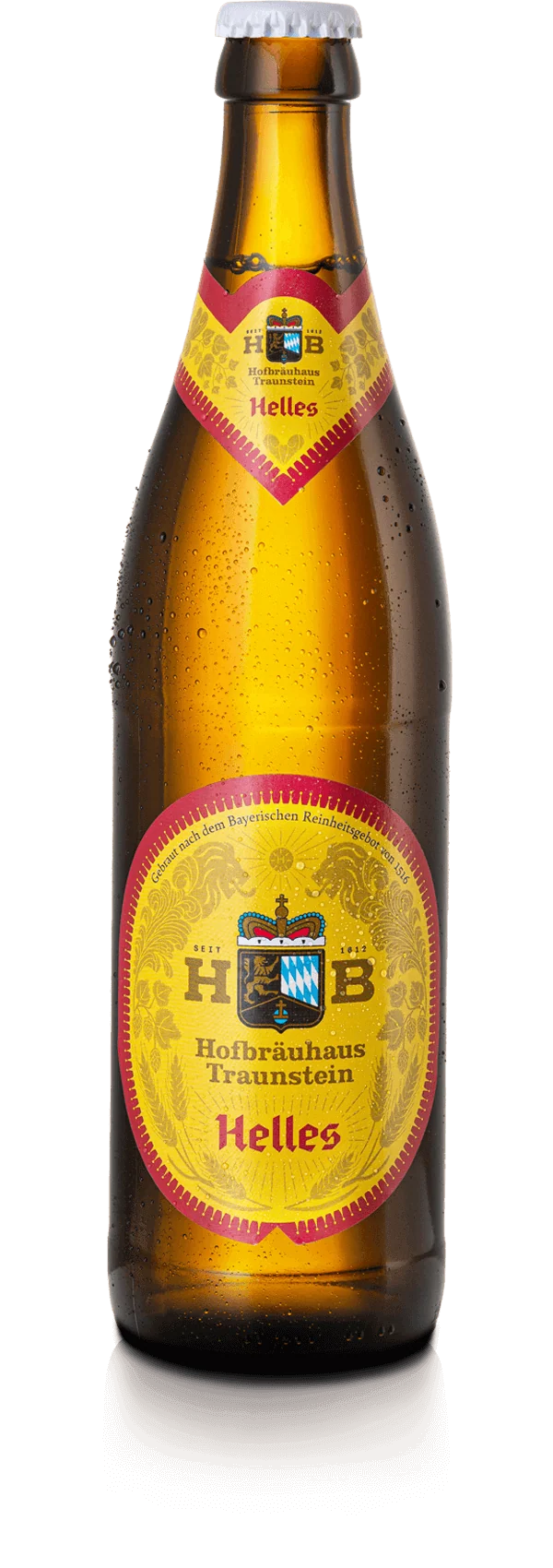 Hofbräuhaus Traunstein- Helles 5.3% ABV 500ml Bottle
