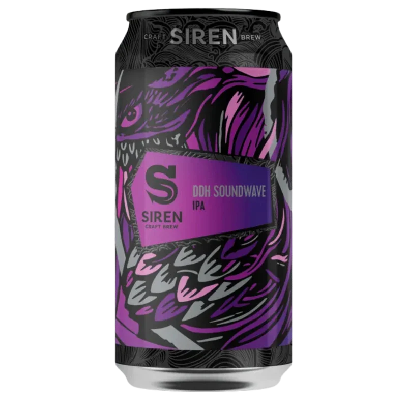 Siren- DDH Soundwave IPA 5% ABV 440ml Can