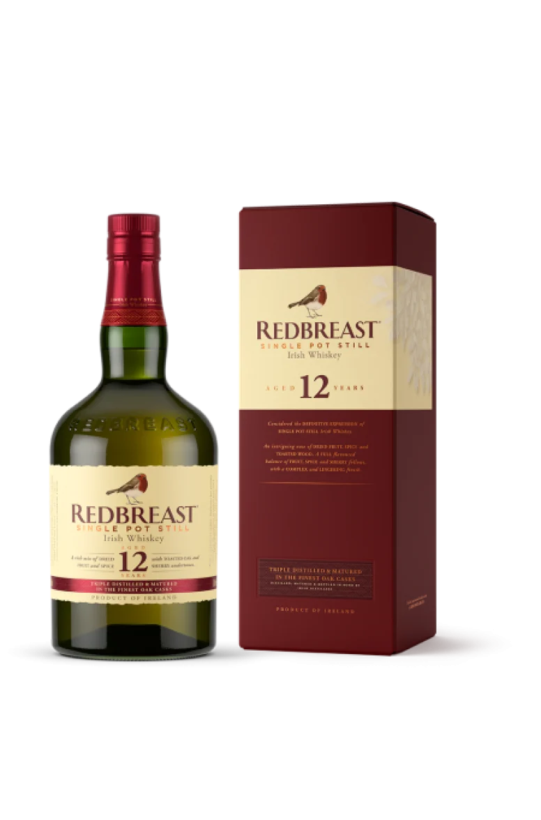 Redbreast 12 Year Old Single Pot Still Irish Whiskey 700 ml, 40% ABV