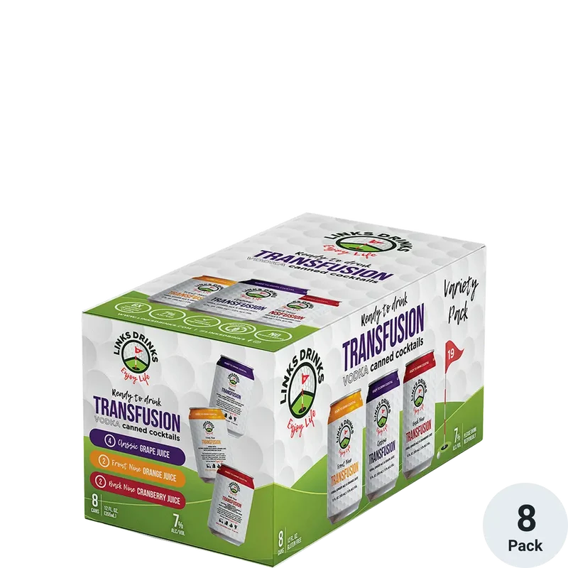 Cocktail Links 8pk Transfusion Variety