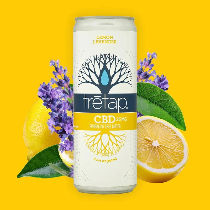 CBD TreTap Lemon Lavender 25mg