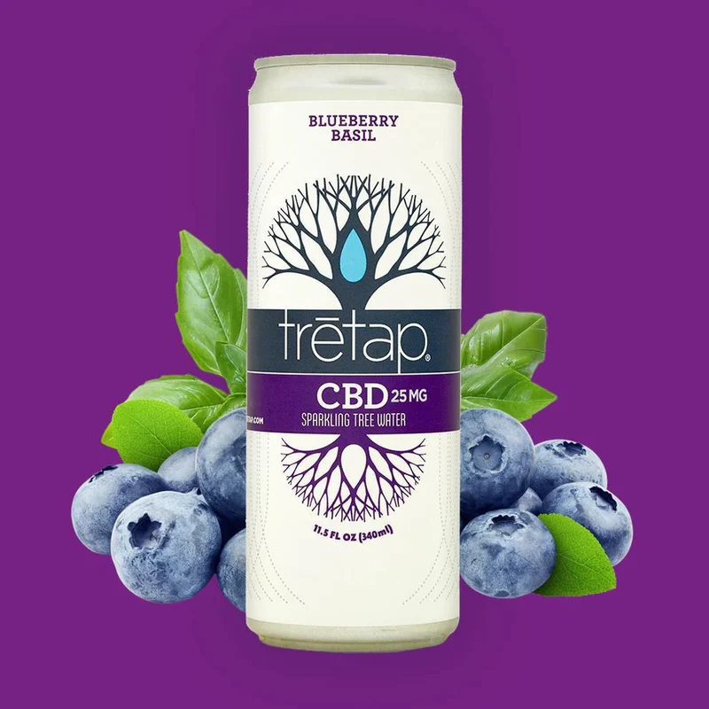 CBD TreTap BlueBerry Basil 25mg