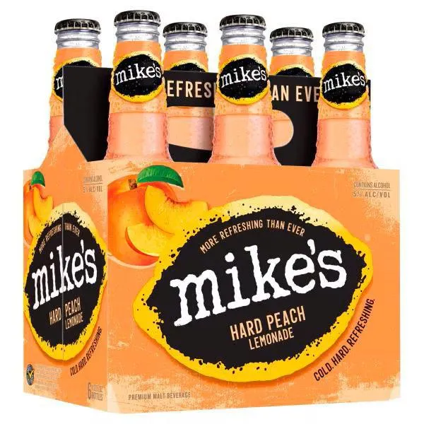 Malt Mike's Hard Lemonade 6pk Peach Lemonade