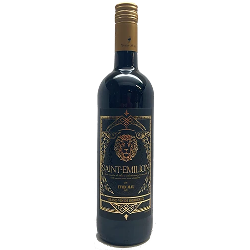 Red Wine Yvon Mau Saint Emilion Grand Vin de Bordeaux