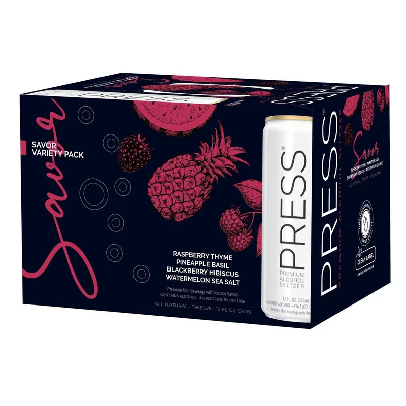 Seltzer Press 12pk Savor