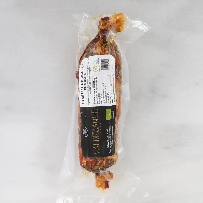 Caña de lomo de cerdo ibérico de bellota ecológico - 400g