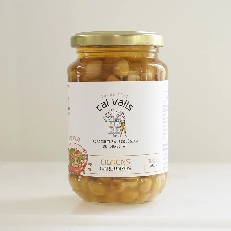 Garbanzo cocido ecológico