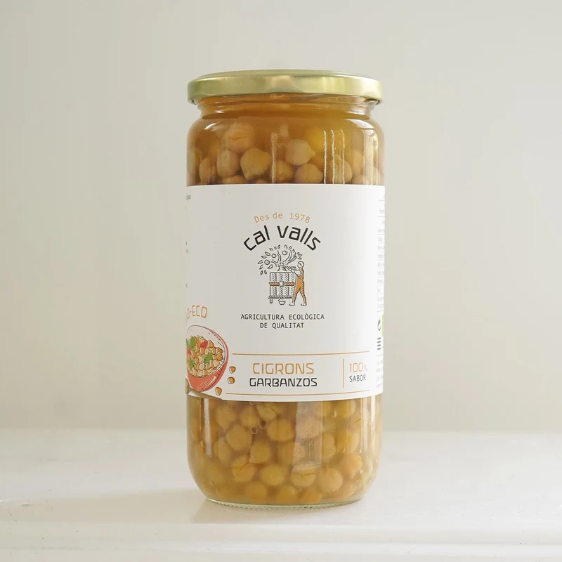 Garbanzo cocido ecológico