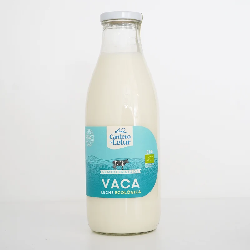 Leche fresca semidesnatada ecológica Cantero de Letur - 1L